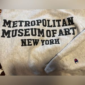 Metropolitan museum of art Champion sweatshirt unisex small